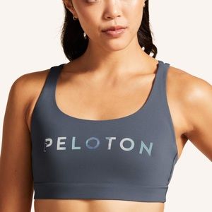 Lululemon Peloton Reboot Energy Bra (blue, size 8)